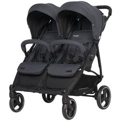 Carucior pentru gemeni EasyGo Domino (Coal)