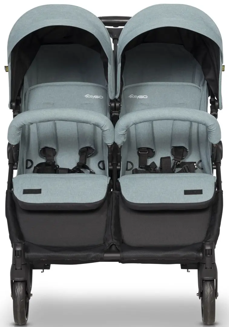 Carucior pentru gemeni EasyGo Domino (Mineral) - 3