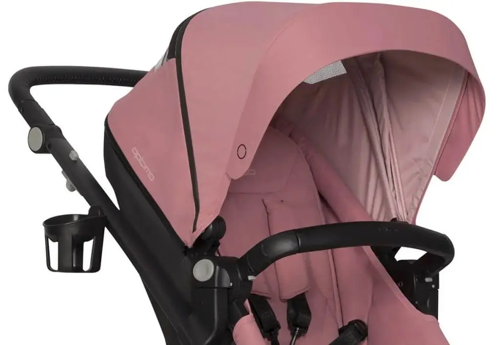 Коляска модульная EasyGo Optimo Pro 908 (Rose) - 2