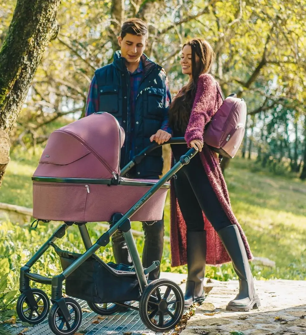 Коляска модульная 2в1 Espiro Bueno (Pink) - 14