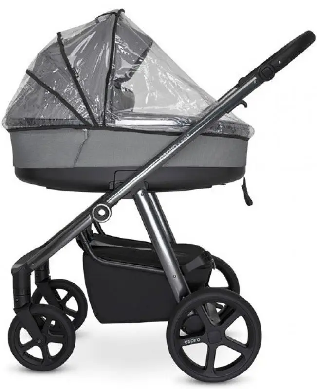 Коляска модульная 2в1 Espiro Next Up 17 Street (Melange Graphite) - 11