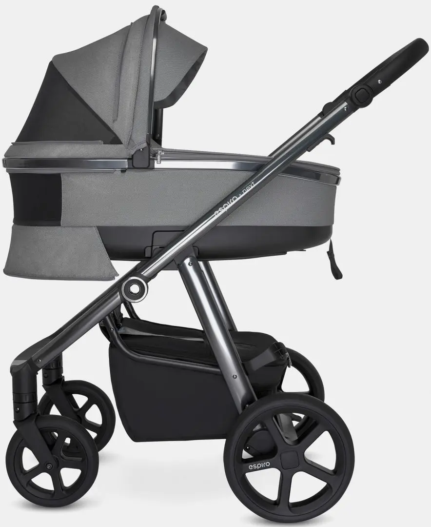 Коляска модульная 2в1 Espiro Next Up 17 Street (Melange Graphite) - 14