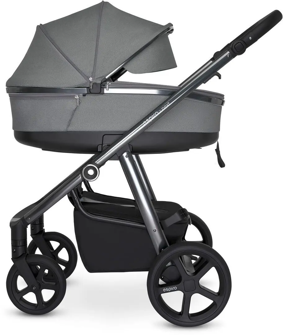 Коляска модульная 2в1 Espiro Next Up 17 Street (Melange Graphite) - 3