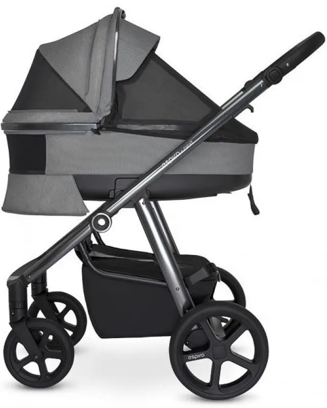 Коляска модульная 2в1 Espiro Next Up 17 Street (Melange Graphite) - 10