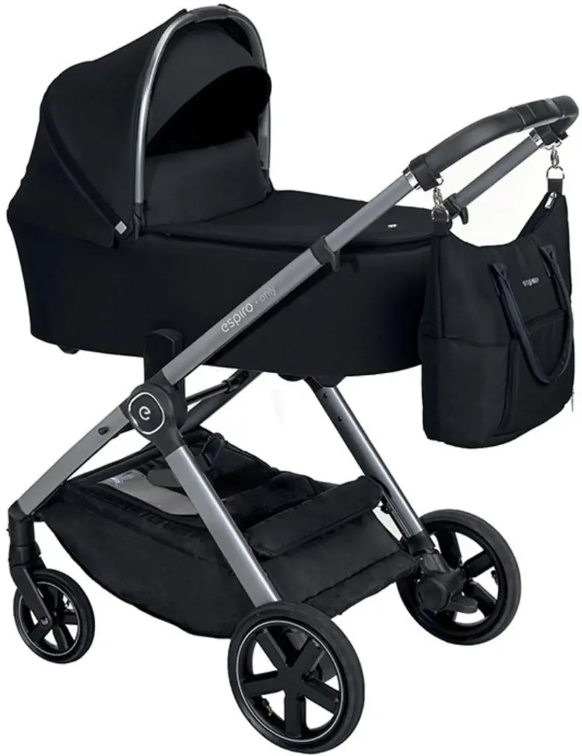 Коляска модульная 2в1 Espiro Only New 10 (Black Space) - 2