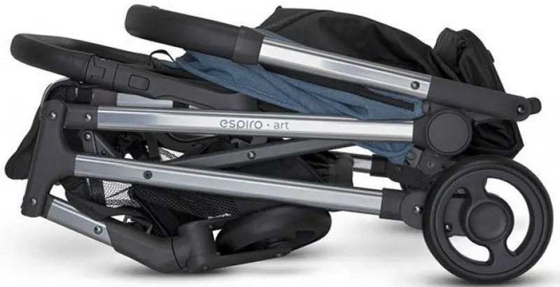 Коляска прогулочная Espiro Art 103 (Blue Fog) - 8