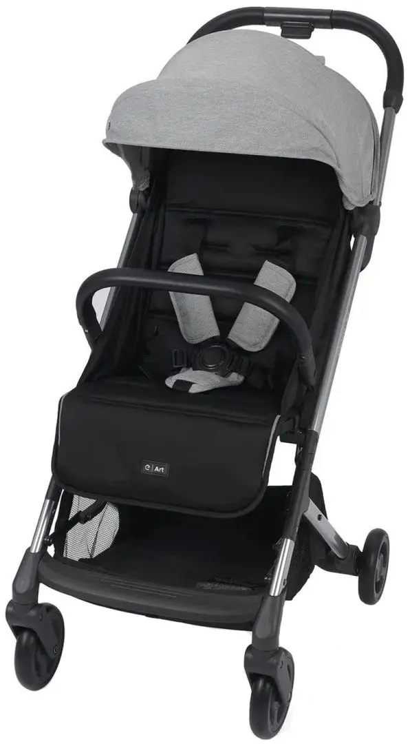 Коляска прогулочная Espiro Art New 107 Gray Center (Grey/Black)