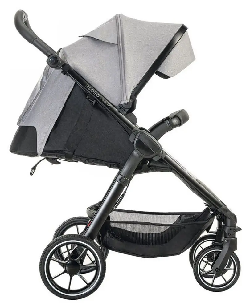 Коляска прогулочная Espiro Sonic Air (Navy City) - 6