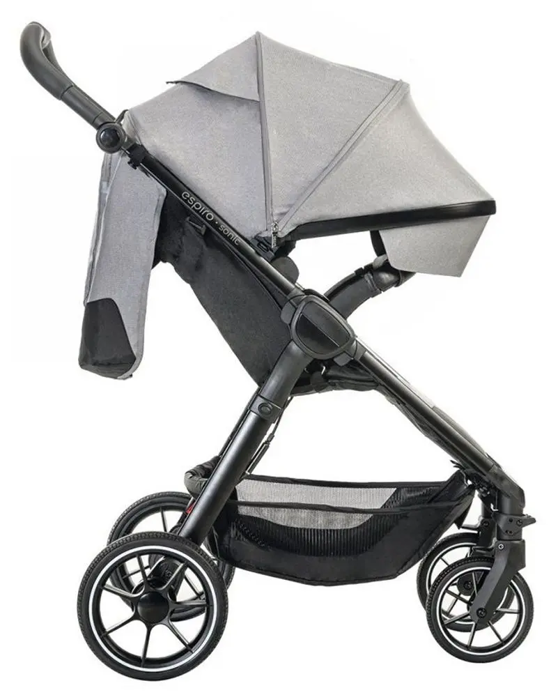 Коляска прогулочная Espiro Sonic Gel (Navy City) - 3