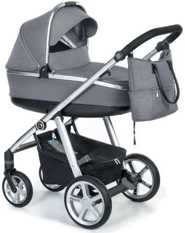 Коляска универсальная 2в1 Espiro Next Manhattan 210 (New York Graphite Gel)
