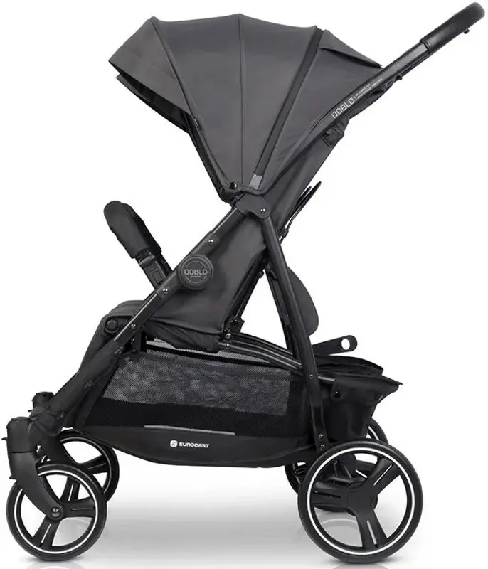 Carucior pentru gemeni Euro-Cart Doblo (Iron) - 5