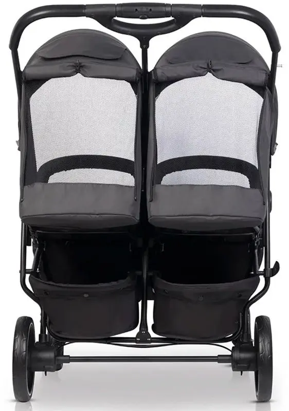 Carucior pentru gemeni Euro-Cart Doblo (Iron) - 7