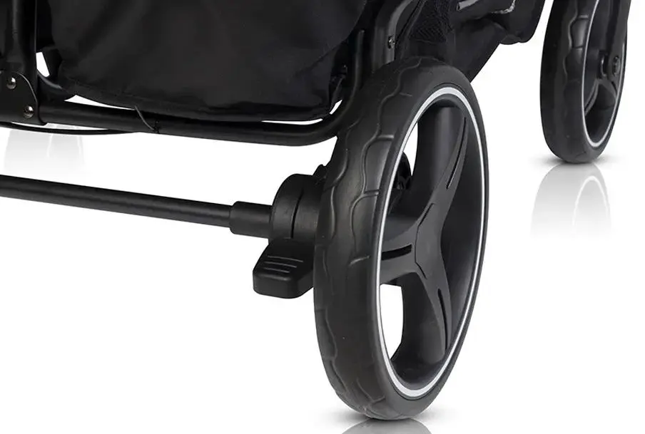 Carucior pentru gemeni Euro-Cart Doblo (Iron) - 9