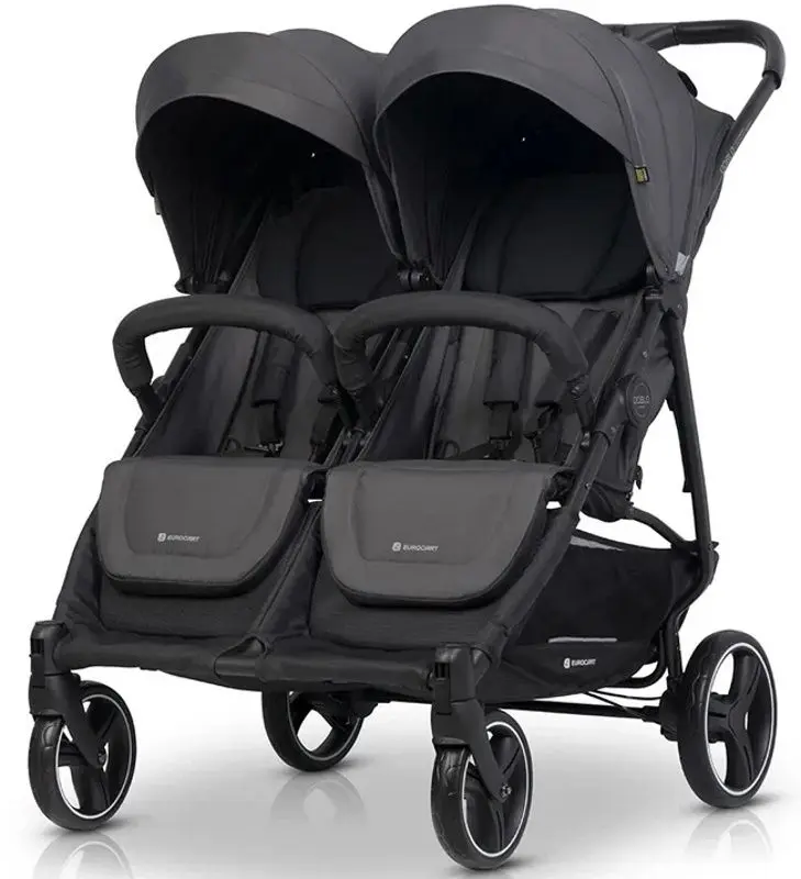 Carucior pentru gemeni Euro-Cart Doblo (Iron)