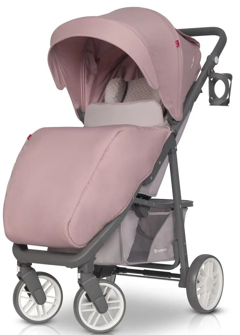 Коляска прогулочная Euro-Cart Flex (Powder Pink) - 3