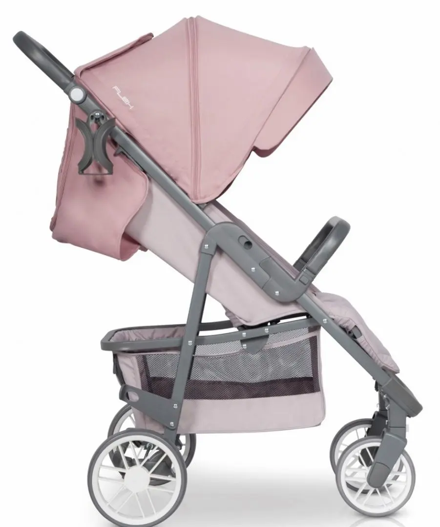 Коляска прогулочная Euro-Cart Flex (Powder Pink) - 5