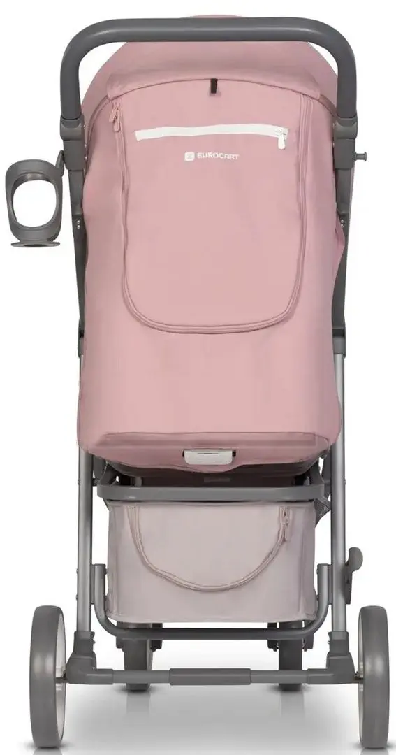 Коляска прогулочная Euro-Cart Flex (Powder Pink) - 6
