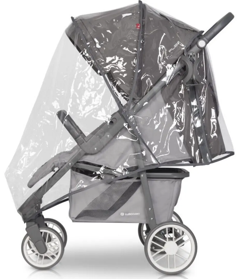 Коляска прогулочная Euro-Cart Flex (Powder Pink) - 8