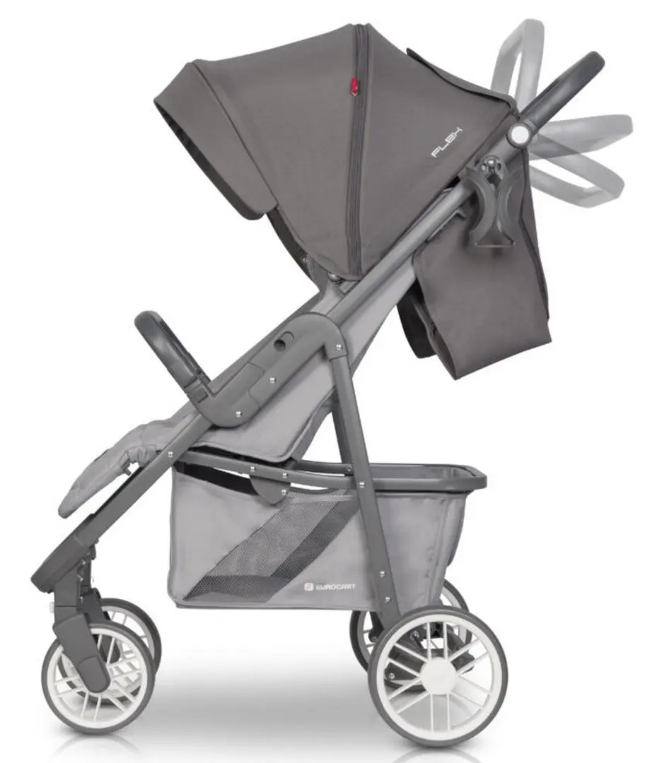 Коляска прогулочная Euro-Cart Flex (Powder Pink) - 9