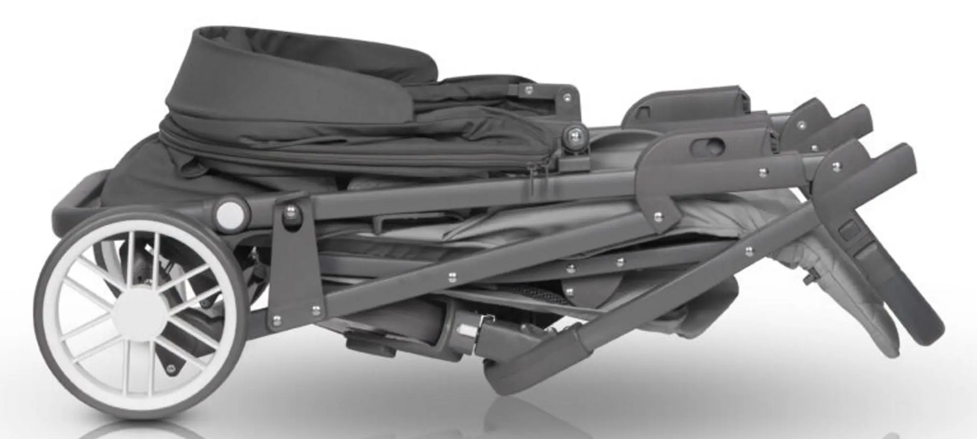 Коляска прогулочная Euro-Cart Flex (Powder Pink) - 10