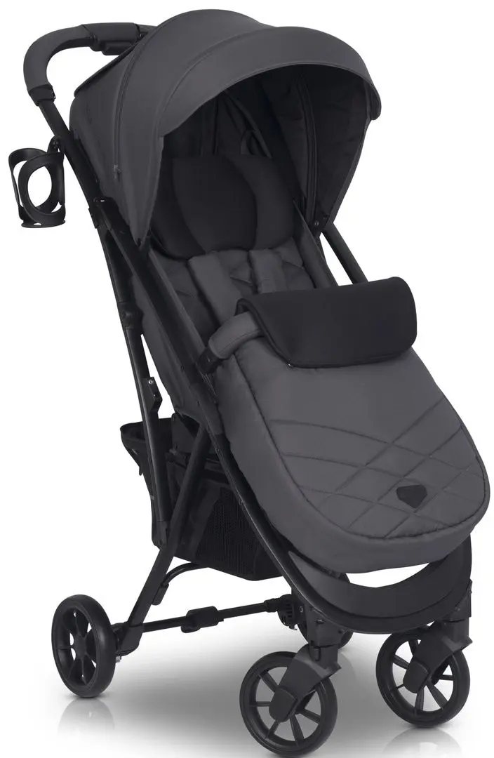 Коляска прогулочная Euro-Cart Volt Pro Black Edition (Iron) - 3