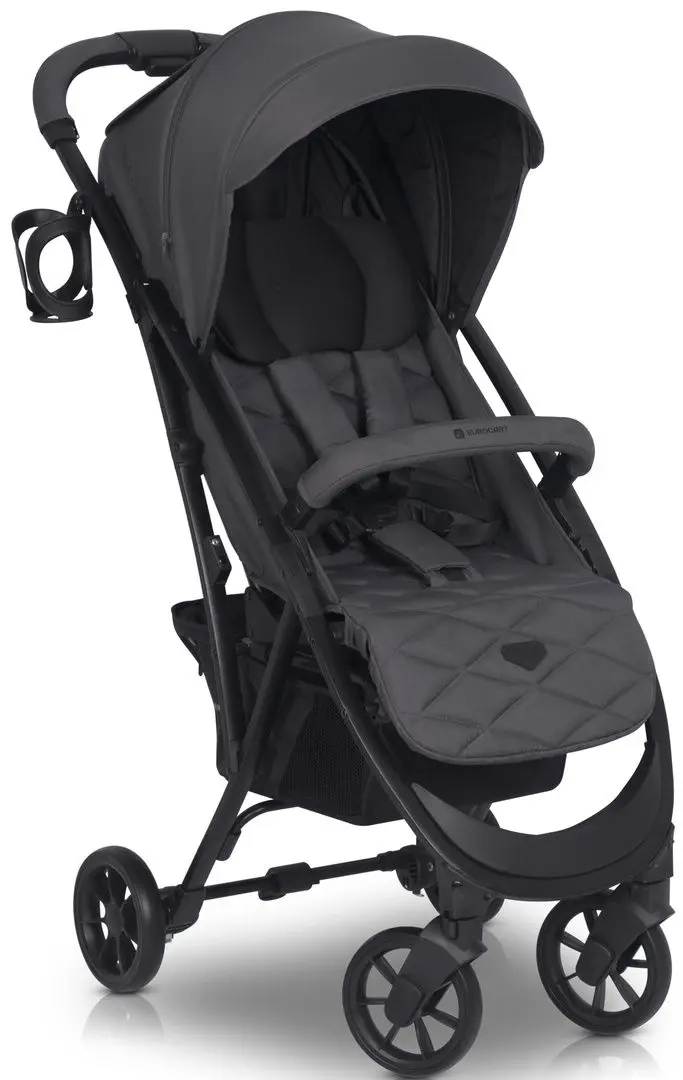Коляска прогулочная Euro-Cart Volt Pro Black Edition (Iron)