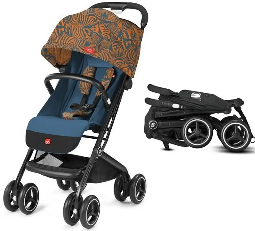 Коляска Gb Qbit+ All Terrain Fashion (Atlantic Orange) - 2