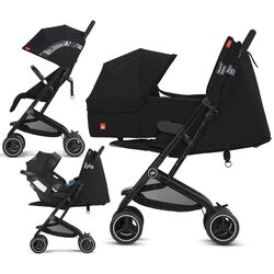 Коляска прогулочная Gb Qbit+ All-Terrain (Black) Thumb