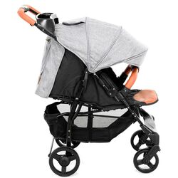 Carucior pentru plimbare Glamvers Bruno (Stars Grey) Thumb