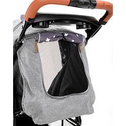 Carucior pentru plimbare Glamvers Bruno (Stars Grey) Thumb