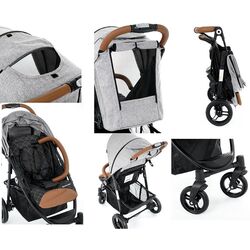 Carucior pentru plimbare Glamvers Colibri Lux (Black) Thumb