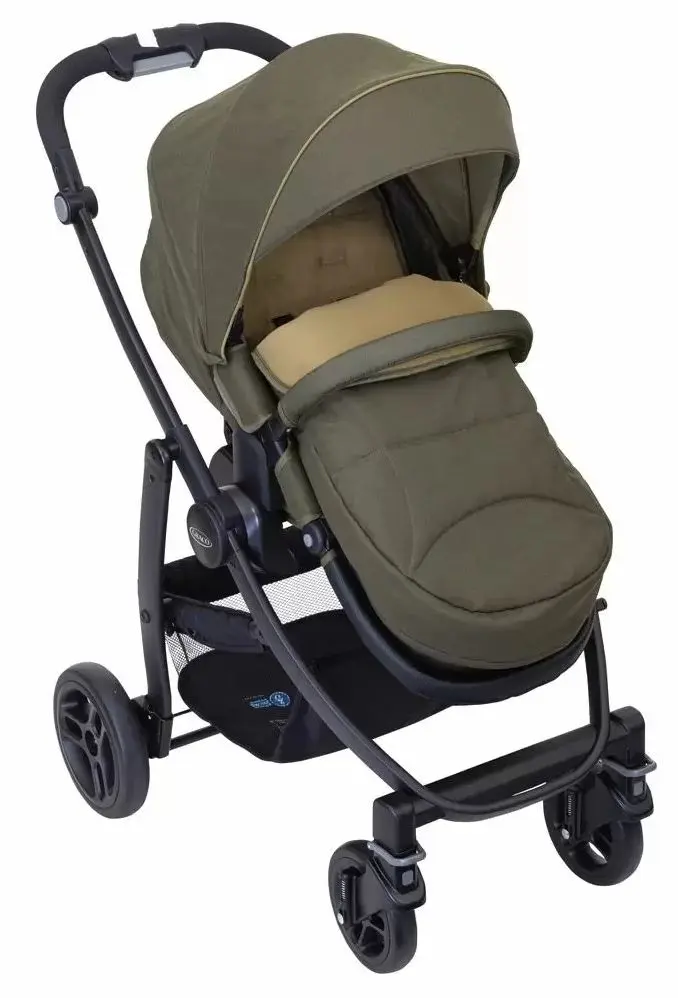 Carucior modular 3in1 Graco Evo (Khaki) - 2
