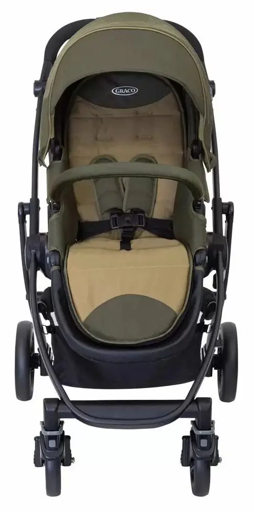 Carucior modular 3in1 Graco Evo (Khaki) - 3