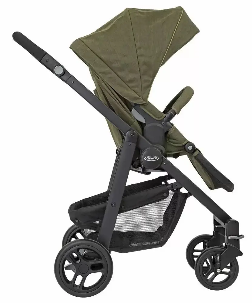 Carucior modular 3in1 Graco Evo (Khaki) - 6