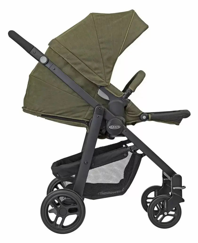 Carucior modular 3in1 Graco Evo (Khaki) - 7