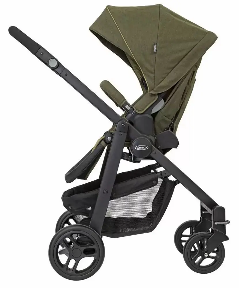 Carucior modular 3in1 Graco Evo (Khaki) - 8