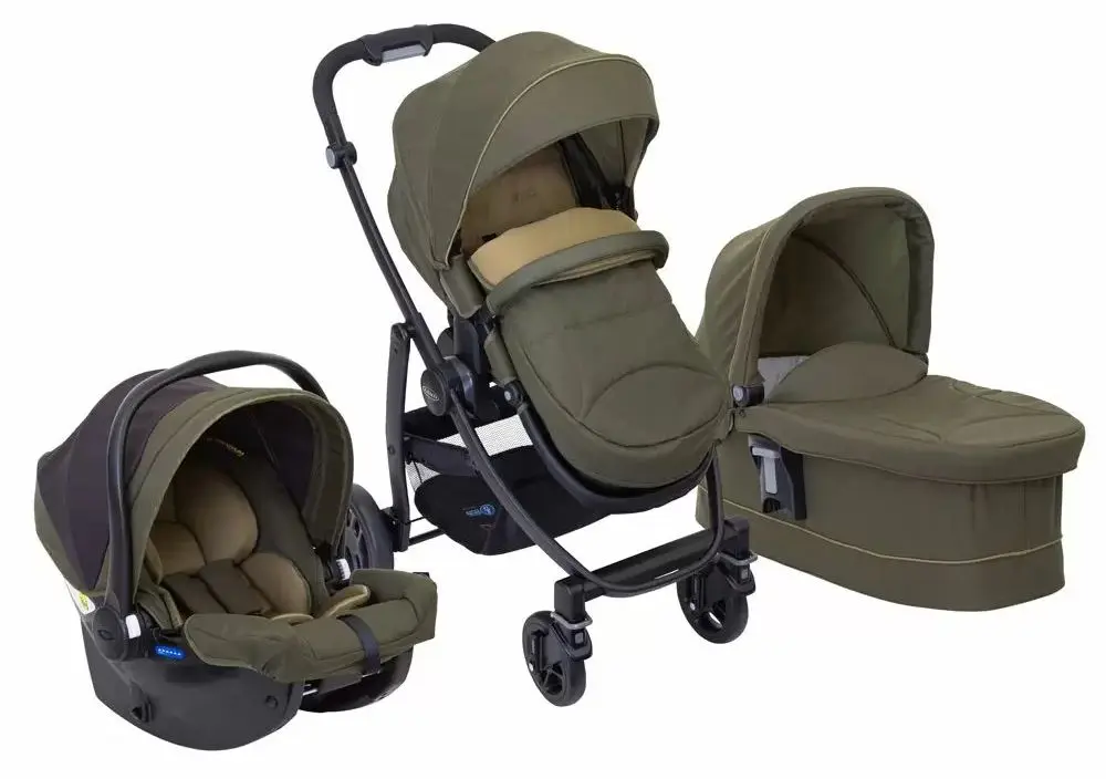 Carucior modular 3in1 Graco Evo (Khaki)