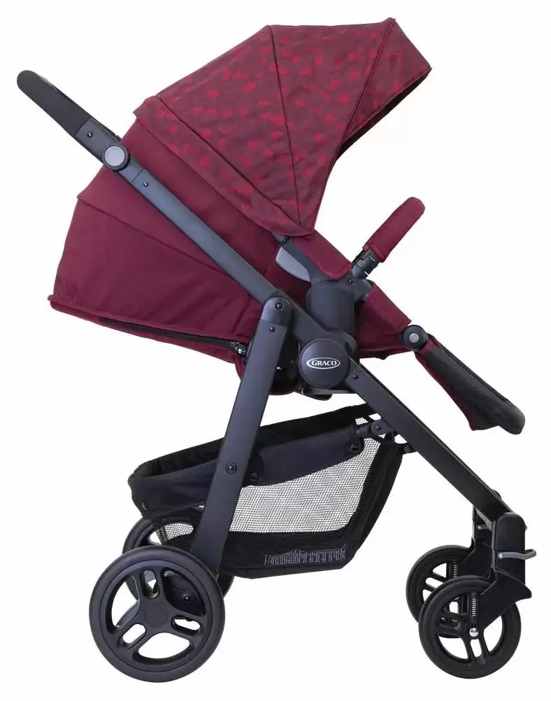 Carucior de plimbare Graco Evo (Red Leopard) - 5