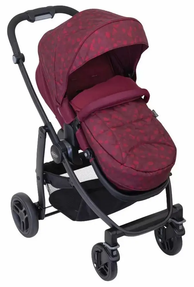 Carucior de plimbare Graco Evo (Red Leopard)