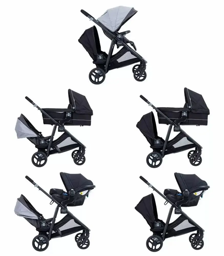 Carucior de plimbare Graco Time2Grow (Iron) - 6