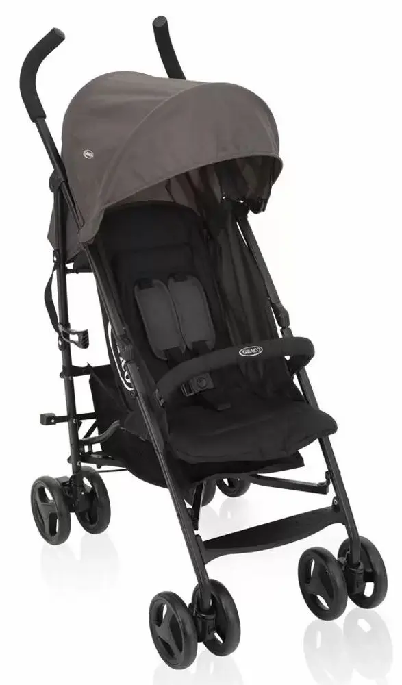 Carucior de plimbare Graco TraveLite (Black/Grey)
