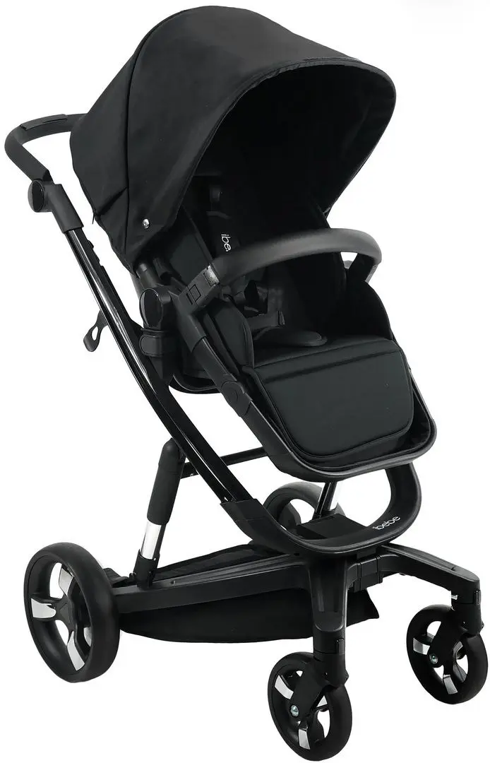 Carucior modular 2in1 iBebe iSTOP IS15 (Black) - 4