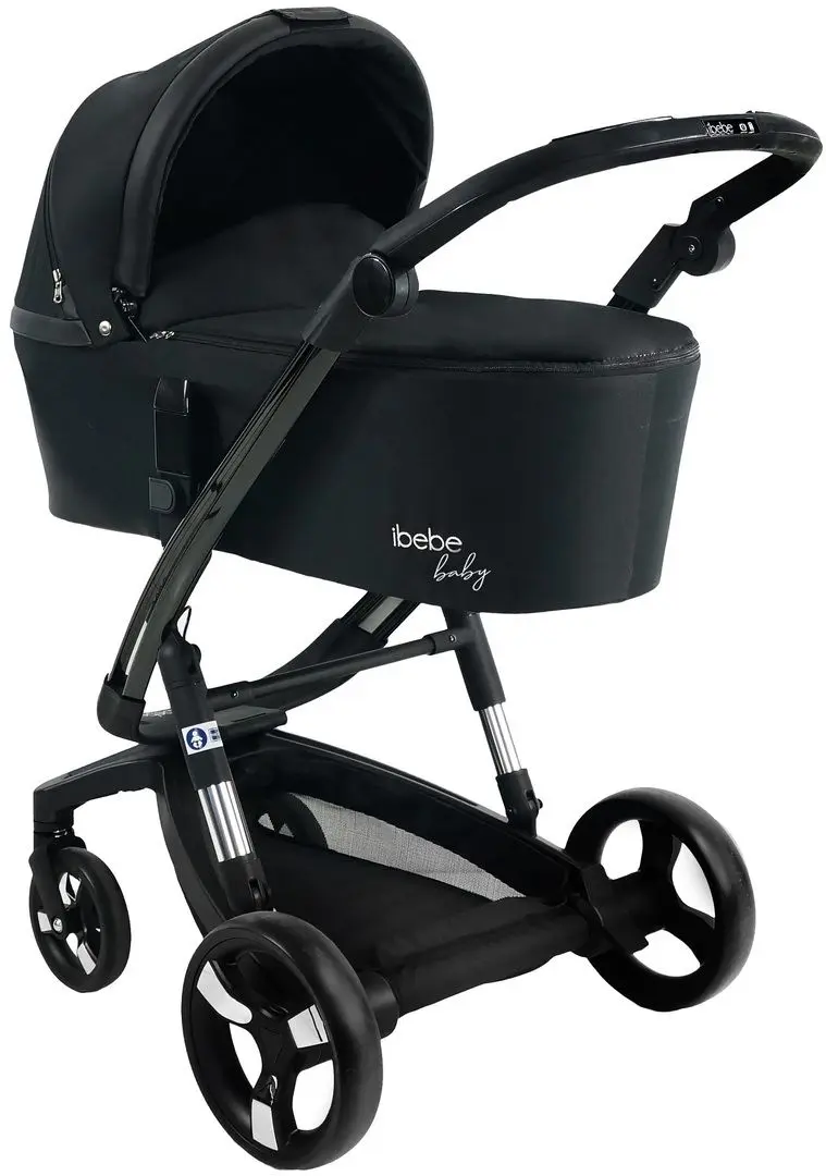 Carucior modular 2in1 iBebe iSTOP IS15 (Black)