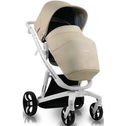 Коляска модульная 2в1 iBebe iSTOP IS16 (Beige/White) Thumb