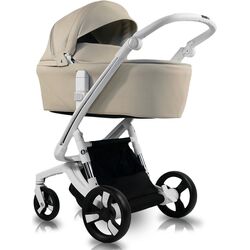 Carucior modular 2in1 iBebe iSTOP IS16 (Beige/White)