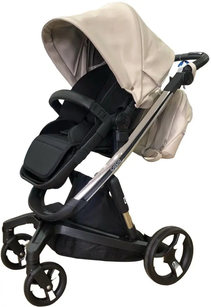 Коляска модульная 2в1 iBebe iSTOP IS18 (Beige) - 3