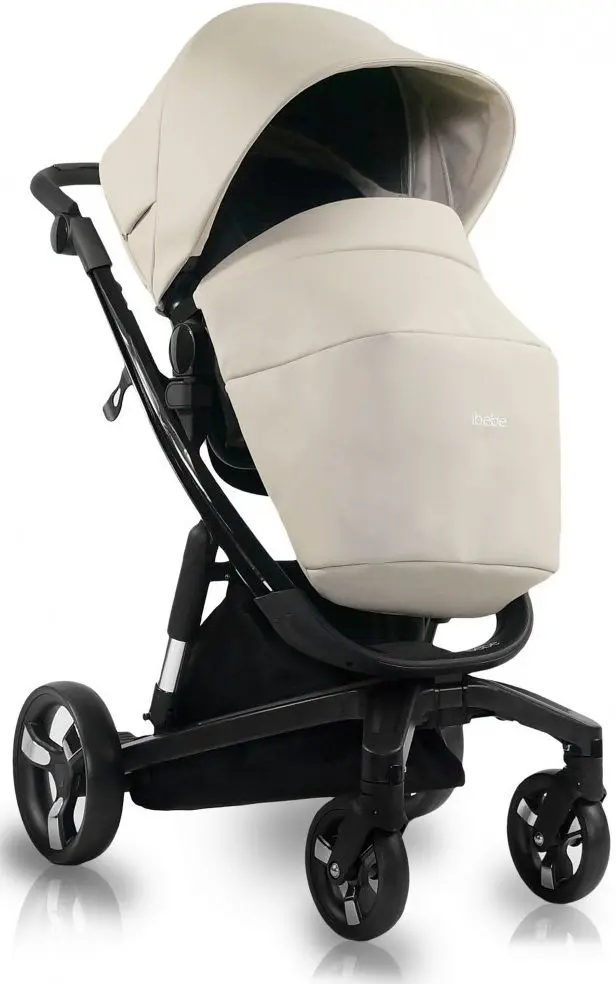 Коляска модульная 2в1 iBebe iSTOP IS19 (Beige) - 5