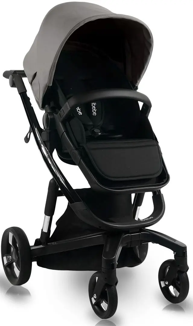 Коляска модульная 2в1 iBebe iSTOP IS23 (Grey) - 2