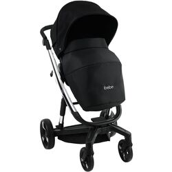 Carucior modular 2in1 iBebe iSTOP IS7 (Black/Chrome) Thumb