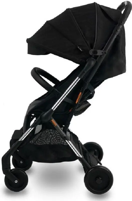 Коляска прогулочная iBebe Mini Mi2 (Black) - 4